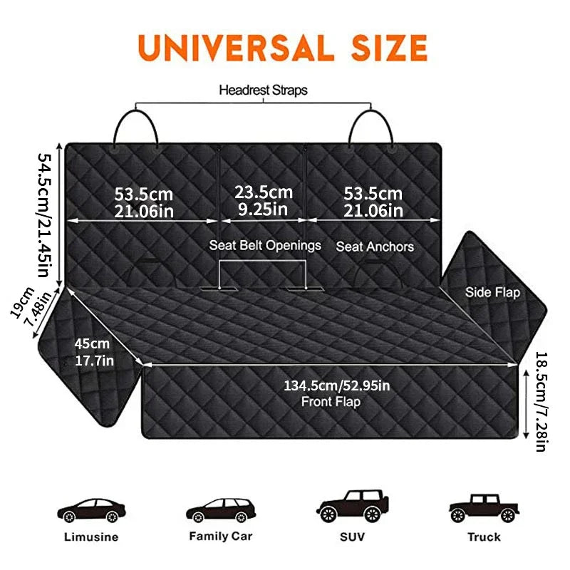 TravelPaws™ Waterproof Car Seat Hammock