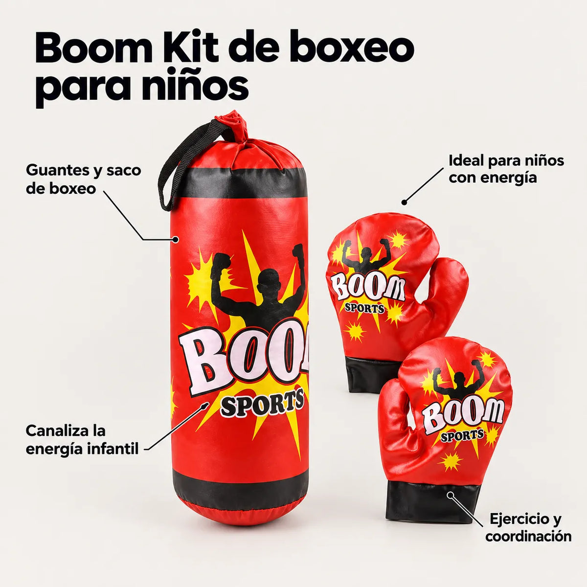 Boom Kit de boxeo infantil