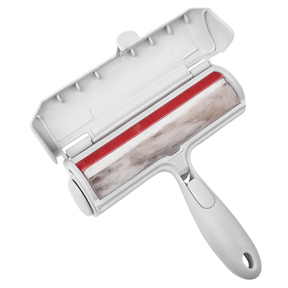 Pet Hair Remover Roller — Effortless Dog & Cat Fur Remover with Self-Cleaning Base BLUE