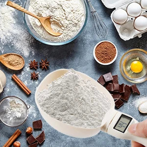 Smart Pet Food Measuring Scoop — Digital Scale for Precise Feeding (g, ml, cup, oz)