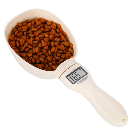 Smart Pet Food Measuring Scoop — Digital Scale for Precise Feeding (g, ml, cup, oz)