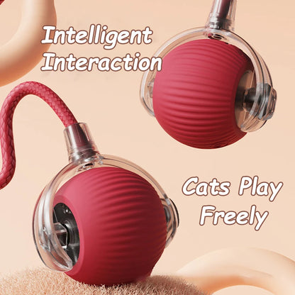 PouncePlay™ Smart Interactive Cat Ball