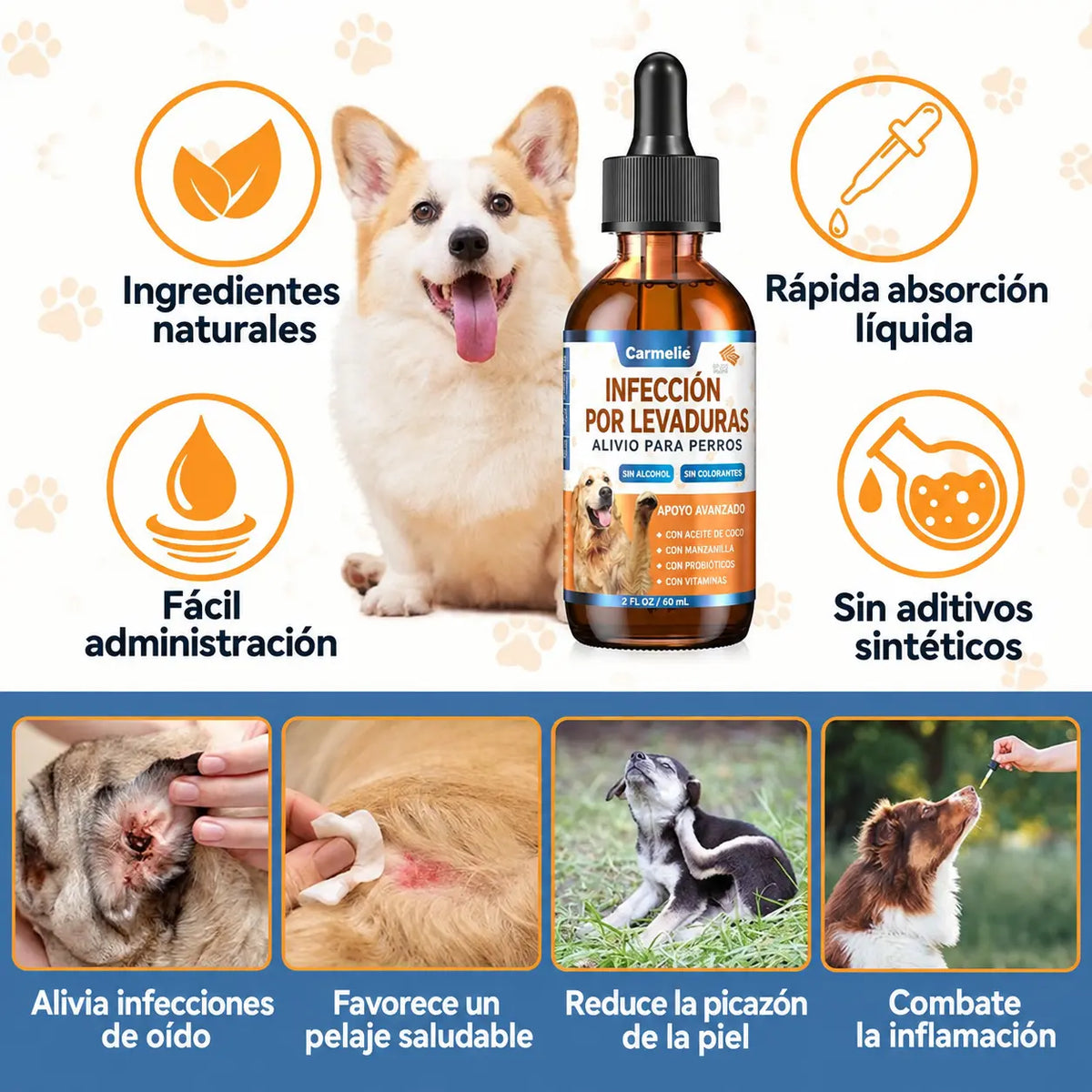 Carmelie - Evitale infecciones a tu Mascota